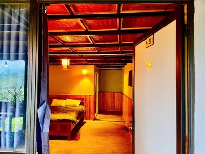 Double Room with Mountain View — Sky View hostel